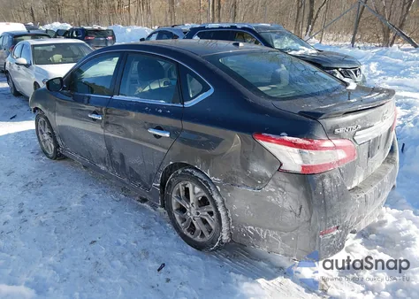 2013 Nissan Sentra Sr из США, поврежденный, VIN 3N1AB7AP2DL762695